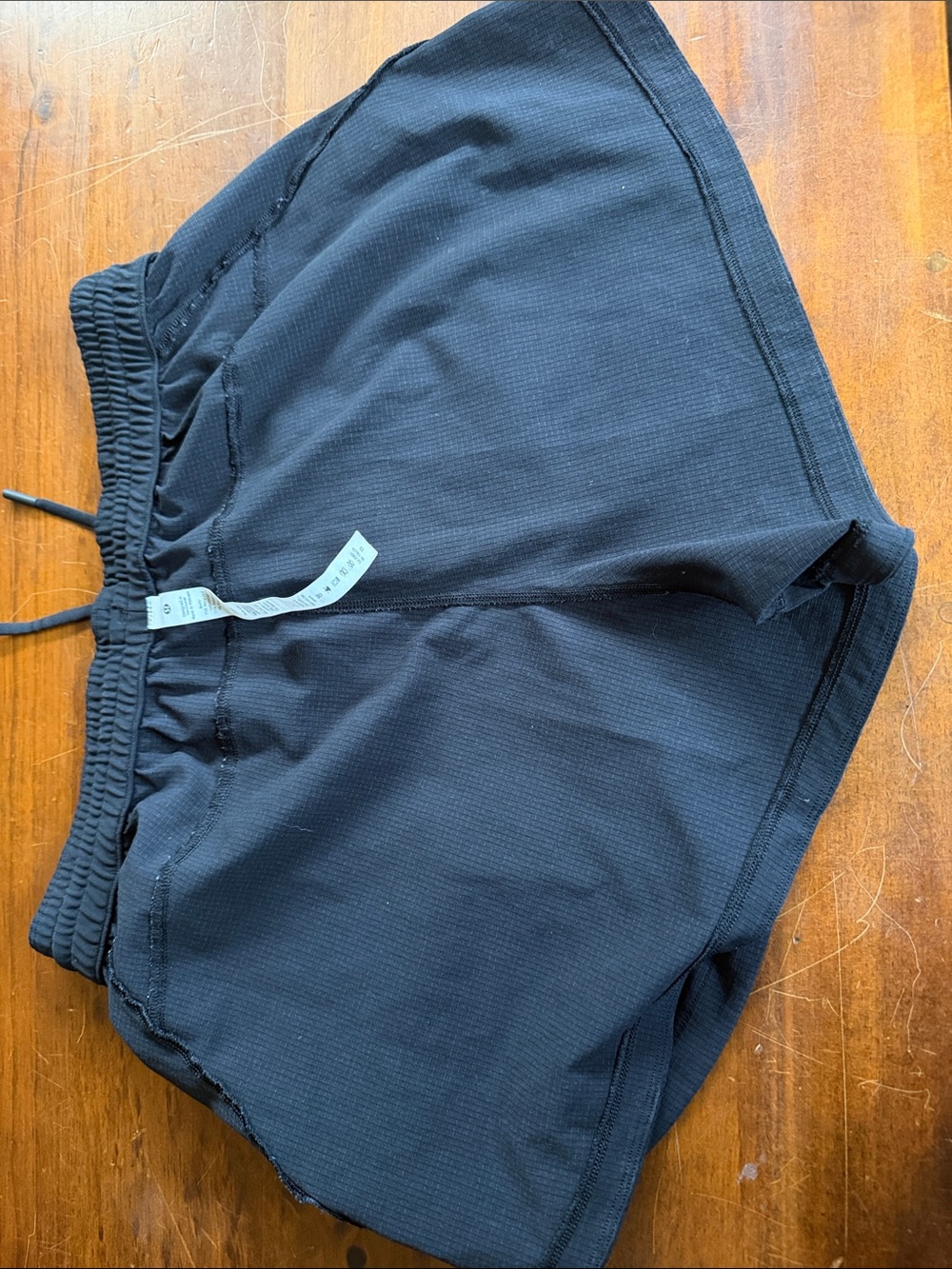 lululemon athletica Black Athletic Drawstring Shorts - Picture 6 of 6